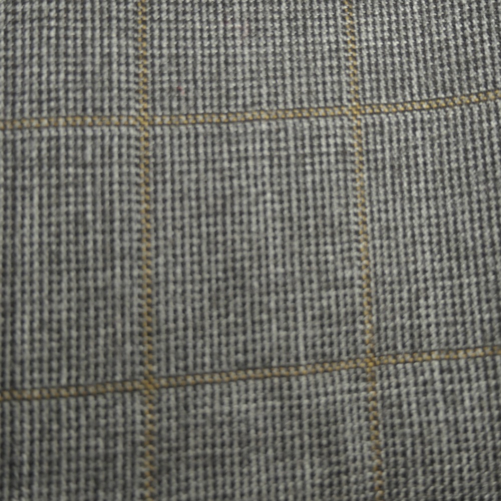 Hart Schaffner Marx Dress Pants Mens 40x32 Pleated Cuffed Grey Windowpane‎ Check - Picture 10 of 16